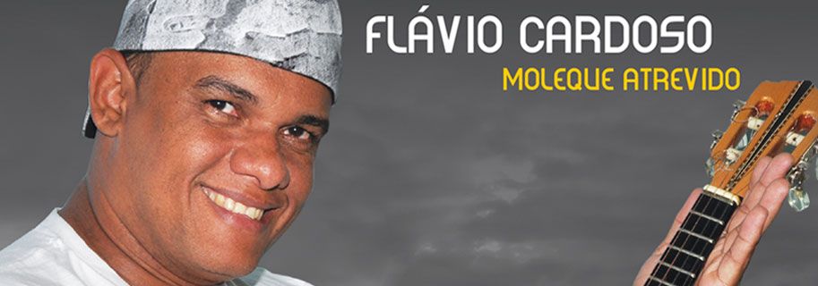 Flávio Cardoso com seu mais novo álbum Moleque Atrevido só na iTunes Store.